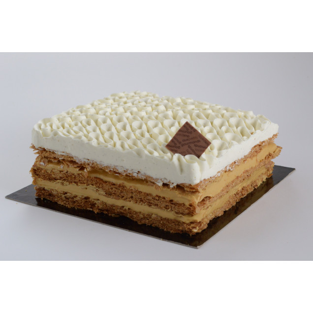 Millefeuille au caramel...