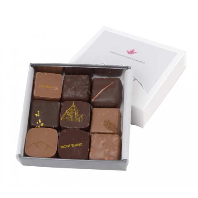 Coffret de 9 Chocolats des...