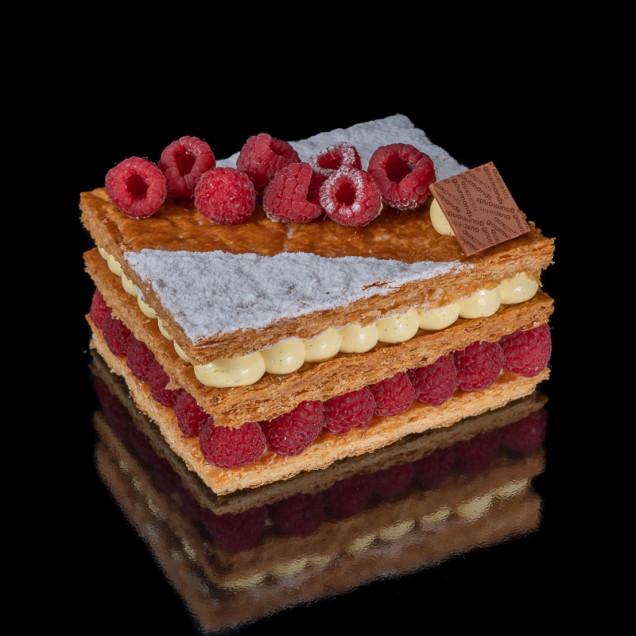 Millefeuille framboise
